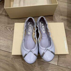 NIB Authentic Tod's  Foldable Ballet Flats